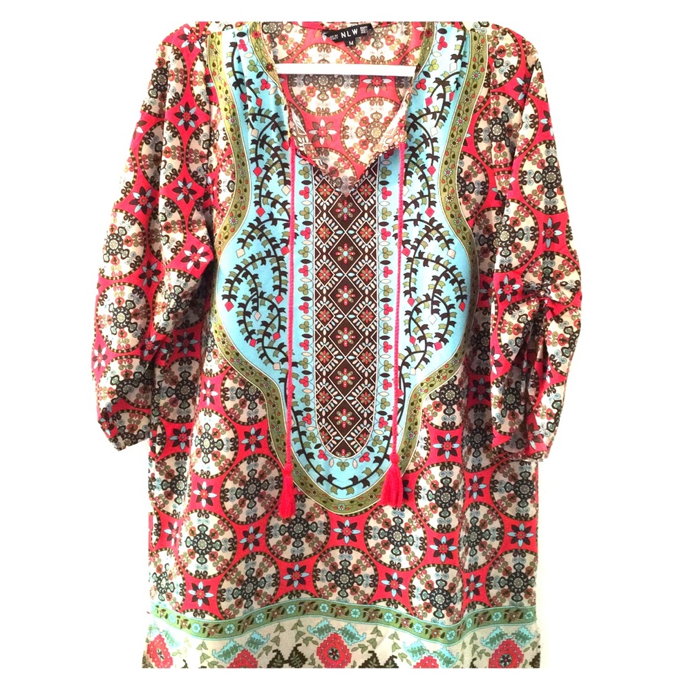 Boho V-neck Tunic